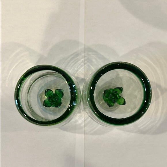 Agave Hand-Blown Glass Decanter and 6 Shot Glasses - Picture 14 of 16